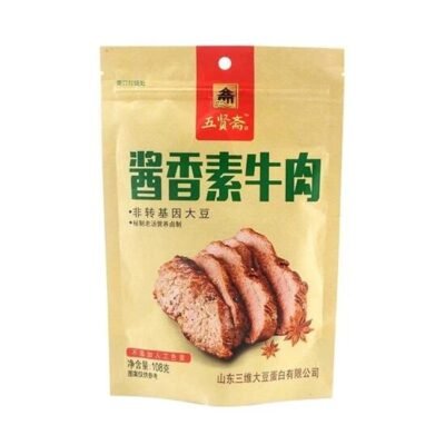 Wuxianzai Soy Sauce Flavored Vegan Beef - 108g