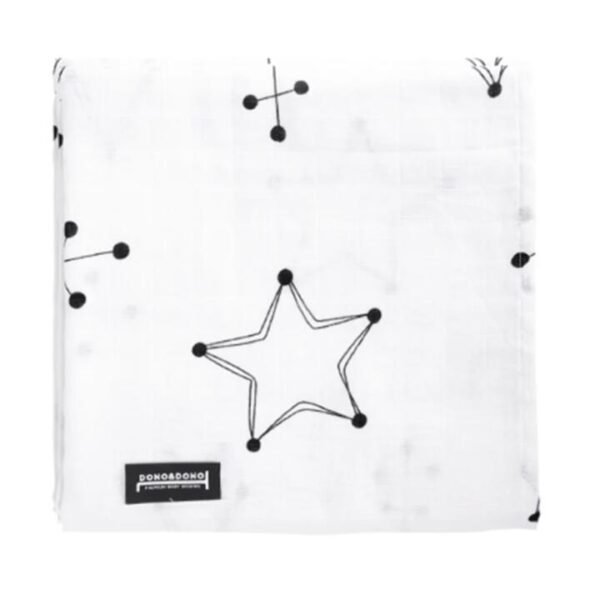 Dono&Dono Baby Lightweight Cotton Blanket - Jupiter Pattern, 106*106cm