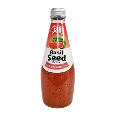 JAN Basil Seed Drink with Watermelon Flavor - 290ml