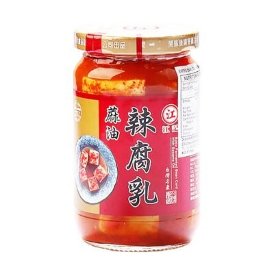 Jiang Ji Spicy Fermented Bean Curd with Sesame Oil - 320g