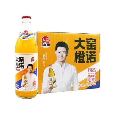 Dayao Orange Flavored Soda - 480ml x 12