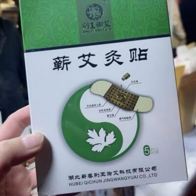 Jingwangyuai Mugwort Self-Heating Moxibustion Patches – 5 Pieces