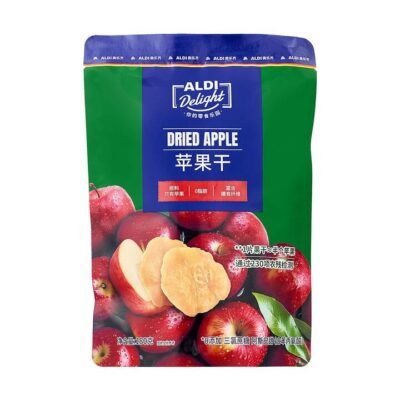 Aldi Delight Dried Apple 180g – Limited Import