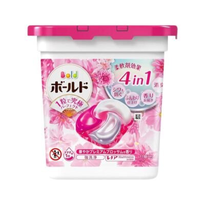 Bold 4-in-1 Laundry Detergent Pods (Rose Blossom) – 11 Pods