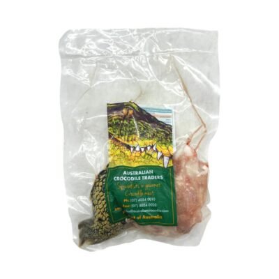 Australian Crocodile Traders Frozen Crocodile Hind Leg 400–500 g – Exotic Game Meat