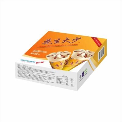 MEKI Huasheng Dasha Peanut Sundae-Style Ice Cream Cups – 6 Pack, 480g