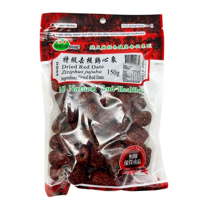 Henghui Premium Pitted Chicken Heart Dates 150g