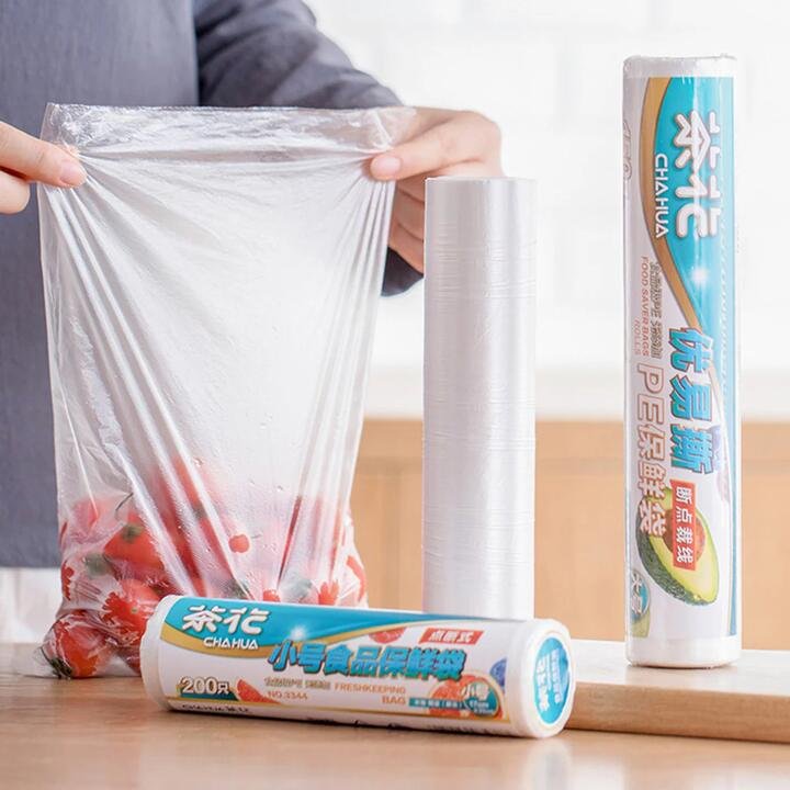 Camellia Medium Size Ziplock Food Preservation Bags, Pack of 150