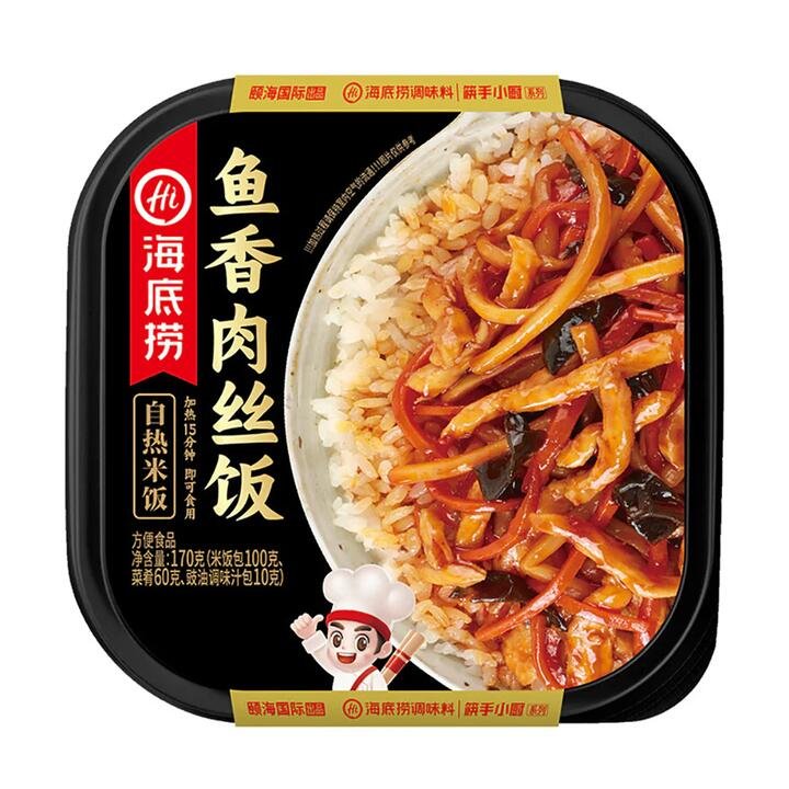 Haidilao Self-Heating Rice with Shredded Pork in Garlic Sauce - 170g