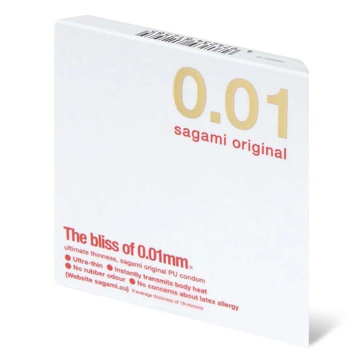 Sagami Original 0.01 Ultra-Thin Condom - 1 Piece